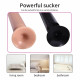 slim anal toy long butt plug with sucker for anal massage