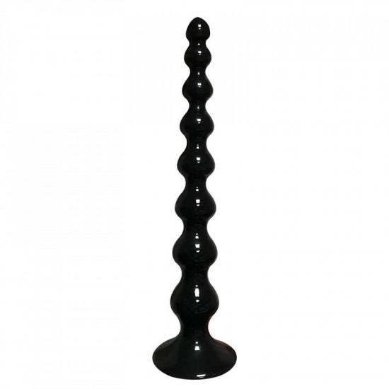 super long soft big anal beads with suction cup for prostate massaging