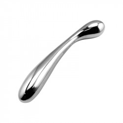 temperature game g-spot orgasm metal dildo