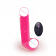 thea - remote control wiggling vibrating dildo 6.5 inch