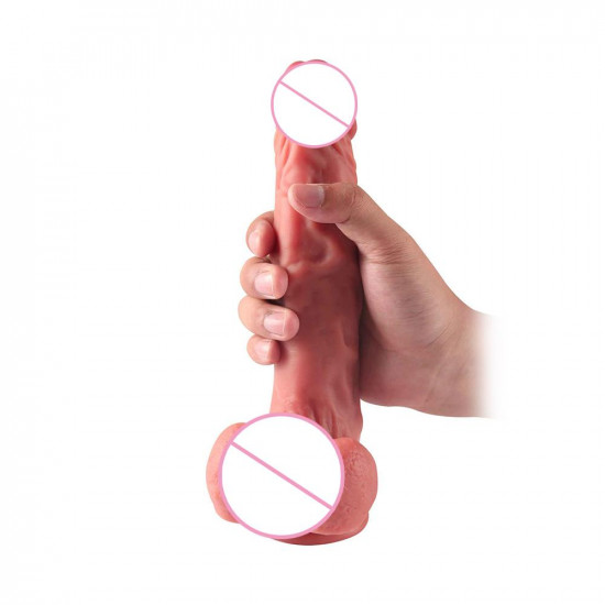 thor- realistic silicone suction cup dildo 7 inch