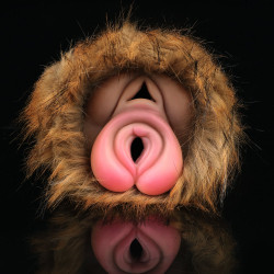 tiger pussy male masturbator sex toy for men - realistic beast vagina penis massager