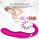 tongue licking charging heating rotation vibrator