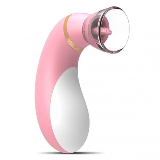 tongue licking sucking vibrator for g spot vagina breasts