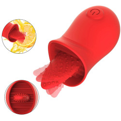 tongue licking vibrator for women intimate sex toy
