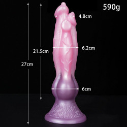 triple dildo mutant werewolf monster dildo