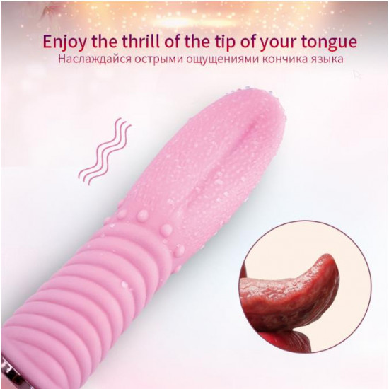 tongue clit teaser toy tsn near-invisible vibrator for women