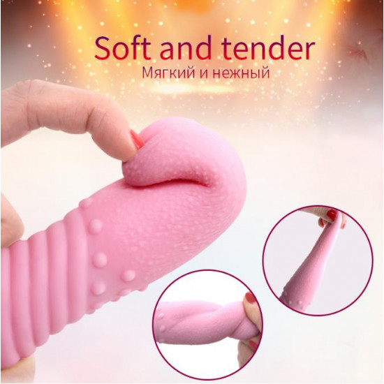 tongue clit teaser toy tsn near-invisible vibrator for women