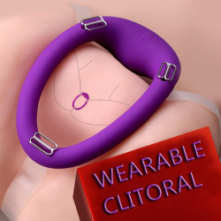 underpants close-fitting ring vibrator for adult sex outing