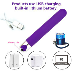 usb charging electronic women using av wand vibrator