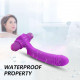 usb charging silicone finger vibrator av wand for couples