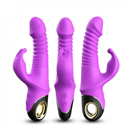 usk-v09 thrusting revolving vibrating rabbit vibrator