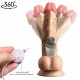 veined dildo with suction base dong for sex dual layer dildo vibrator