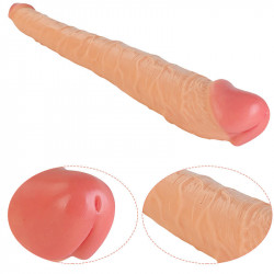 veiny double dildo gay two headed sex toy