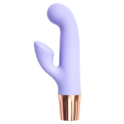 vibrating anal dildo finger rabbit vibrator - double end g spot clit stimulator sex toys for women