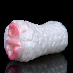vibrating beast pussy male masturbator - remoter bullet penis masturbation sex toy for men