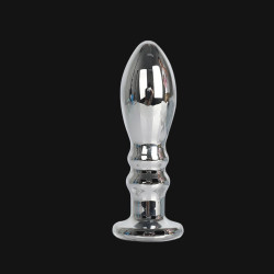 vibrating dildo butt plug - metal dildos g spot prostate massage anal toys