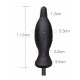 vibration inflatable anal plug silicone backyard expansion sm toy