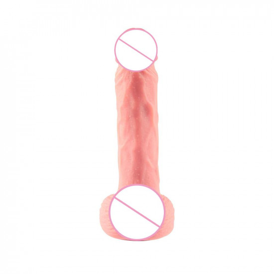 viktor - lifelike silicone suction cup dildo  6 inch