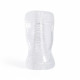 ware - clear textured blow job stroker