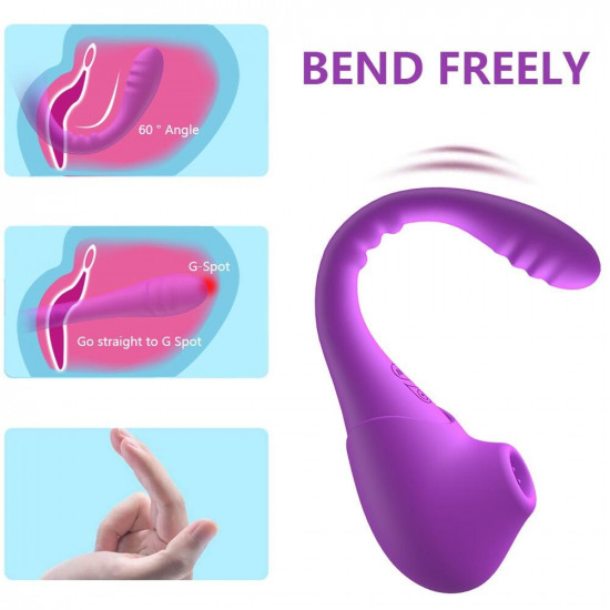 waterproof sucking flap vibrator for vagina g spot stimulation