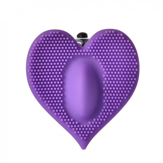 wearable heart design cute vagina massaging vibrator