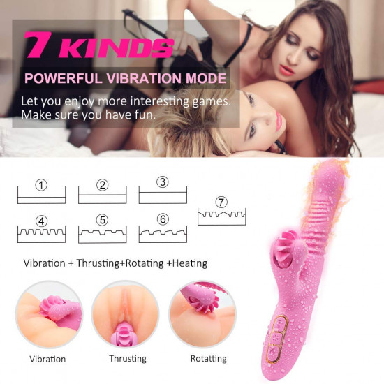 wearable vibrating wand for women g-spot clitoris stimulator