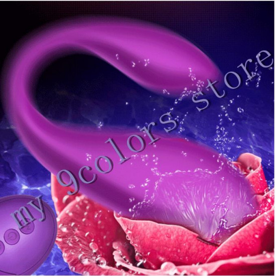 wearable wireless vibrator dildo g spot c shape silicone stimulator