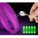 wearable wireless vibrator dildo g spot c shape silicone stimulator