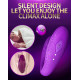 wearable wireless vibrator dildo g spot c shape silicone stimulator