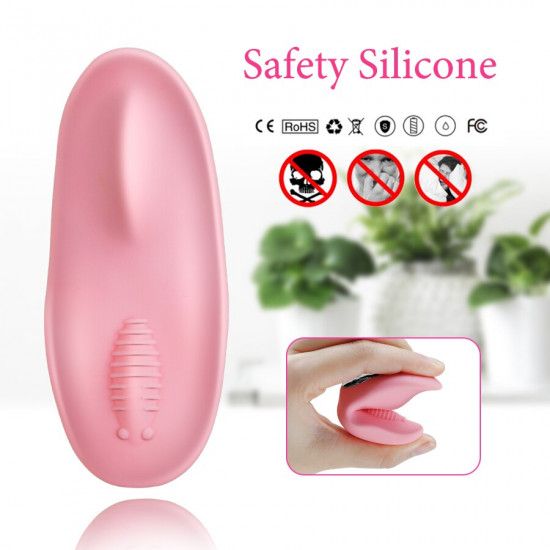 wearing wireless remote control double motors flexible vibrator