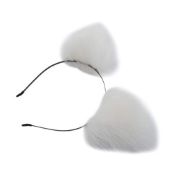 white pet ears