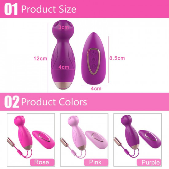 wireless bee pressure sensor masturbation firming training vibrator