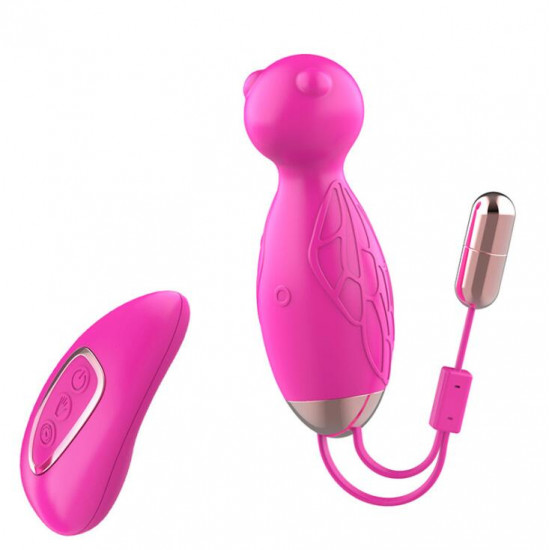 wireless bee pressure sensor masturbation firming training vibrator