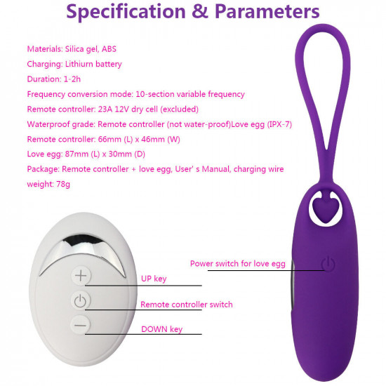 wireless remote control silicone waterproof vibrator