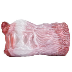wolf vagina pocket pussy male sex toys - silicone animale oral penis masturbation cup