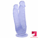 women fucking dildo textured dual-headed sex toy with sucker women fucking dildo textured dual-headed sex toy with sucker
