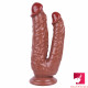 women fucking dildo textured dual-headed sex toy with sucker