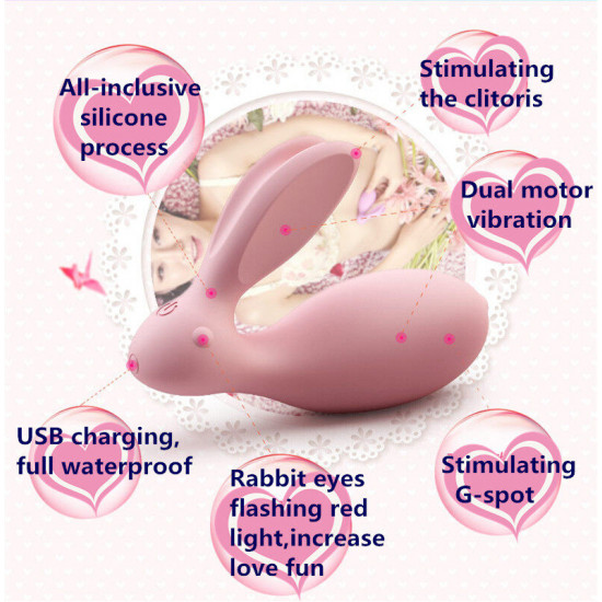 wowyes 7c rabbit invisible wear vibrating egg remote control vibrator