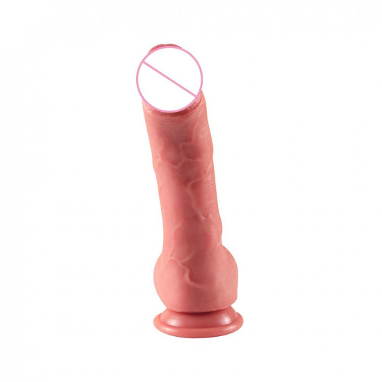 yedda - silicone thick realistic dildo 7 inch