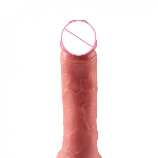 yedda - silicone thick realistic dildo 7 inch